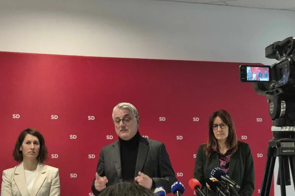 Predsednik SD Matjaž Han pravi, da v stranki ni frakcijskih bojev, so pa različna mnenja. Po njegovem mnenju je ideološka razklanost slaba za prihodnost Slovenije. Foto: Uredništvo
