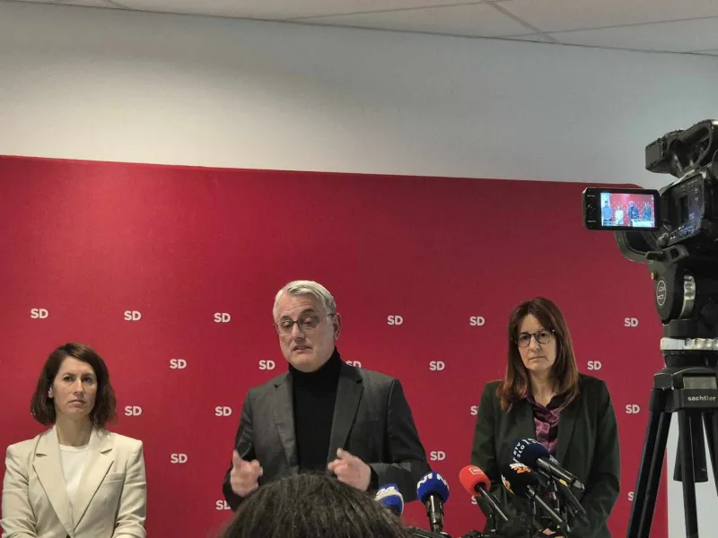 Predsednik SD Matjaž Han pravi, da v stranki ni frakcijskih bojev, so pa različna mnenja. Po njegovem mnenju je ideološka razklanost slaba za prihodnost Slovenije. Foto: Uredništvo
