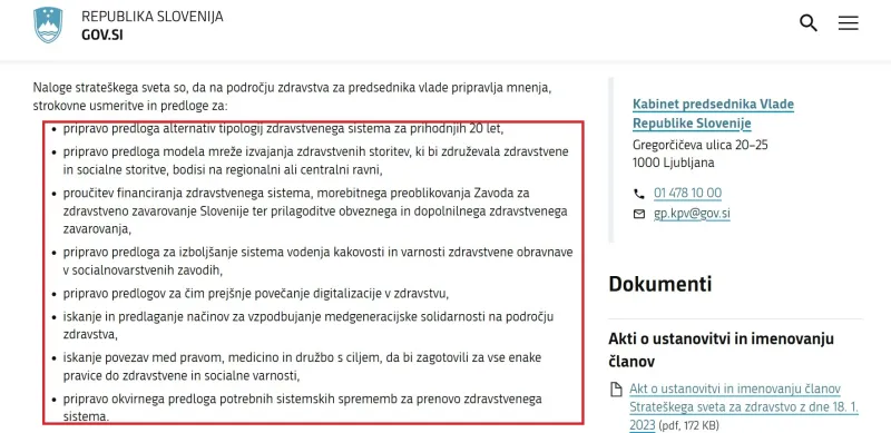 Naloge svetovalca Marušiča po podjemni pogodbi; posnetek pogodbe
