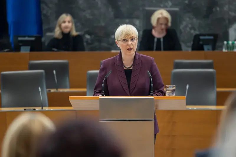 Nataša Pirc Musar bo poslancem predlagala novega kandidata za guvernerja Banke Slovenije. Koga je izbrala? Foto: X