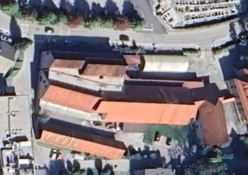 Nepremičnine v lasti CSS v likvidaciji. Foto: Posnetek zaslona Google Earth.