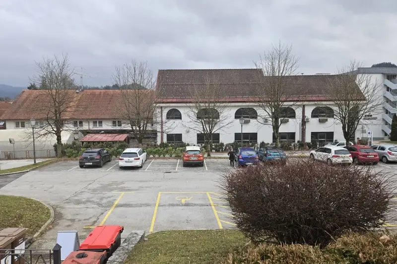 Vhod v prostore podjetja CSS v likvidaciji; Foto: uredništvo