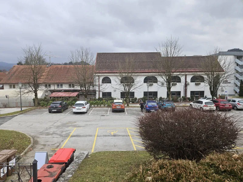 Vhod v prostore podjetja CSS v likvidaciji; Foto: uredništvo