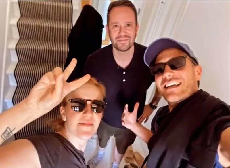 Maja, Klemen in Ryan.