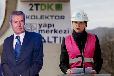 Vse glasnejša opozorila s terena, da bo zamuda projekta vsaj eno leto. Foto STA in fotomontaža