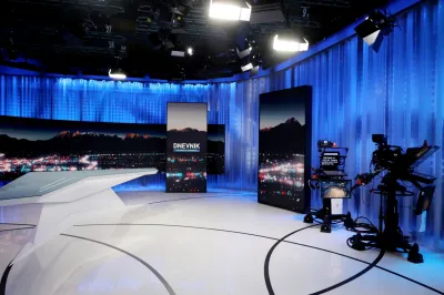 Ljubljana, RTV center.Dogodek Televizije Slovenija s predstavitvijo novih televizijskih obrazov in prikazom prizorov novih vsebin.