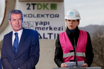 Naročnik zavrača navedbe medijev, da turški gradbinec zapušča projekt Drugi tir. Foto: STA in fotomontaža STA