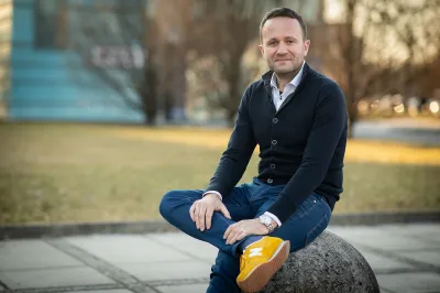 Portrait of izr. prof. dr. Sebastjan Kristovi?, Alma Mater Europaea ? ECM, on February 15, 2019 in Ljubljana, Slovenia. Photo by Vid Ponikvar/Sportida