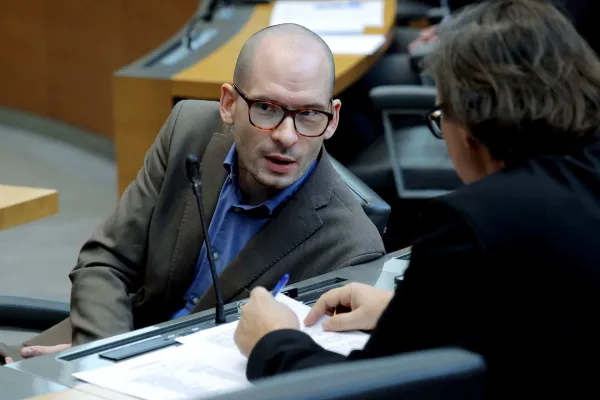 V Levici, pravi vodja njihove poslanske skupine Matej T. Vatovec, sploh ne bodo opravili pogovora z njenim kandidatom za namestnika predsednice Računskega sodišča Republike Slovenije. Foto: STA