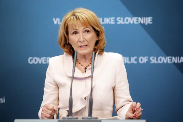 Predsednica Trgovinske zbornice Slovenije Marica Lah. STA