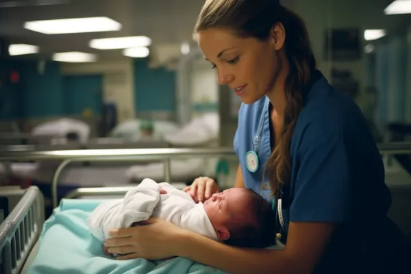 Diplomirana babica Tejča Mo&scaron;krič je ostala brez licence za najdalj&scaron;e možno obdobje. Fotografija je simbolična. Foto: Freepik