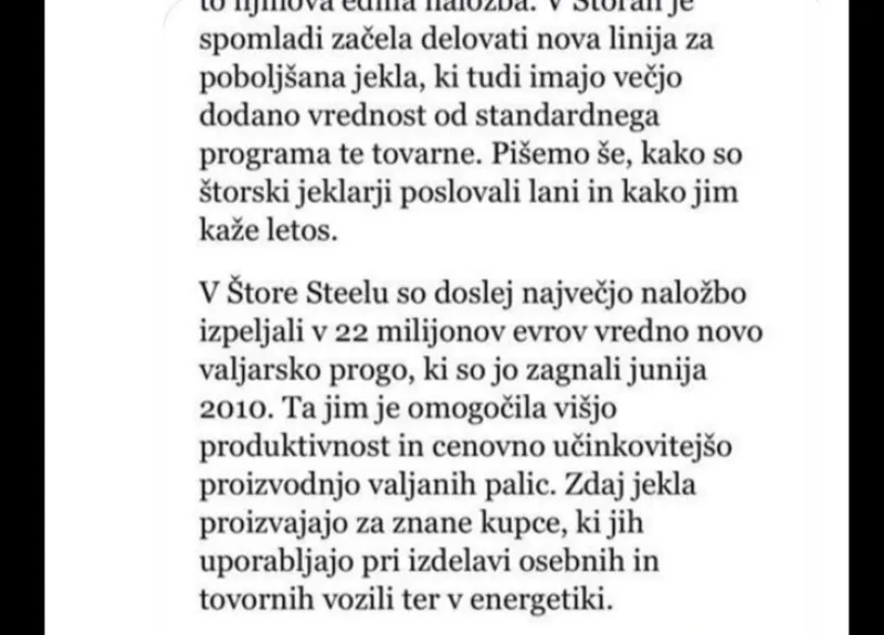 tarca, pogovor Unior
