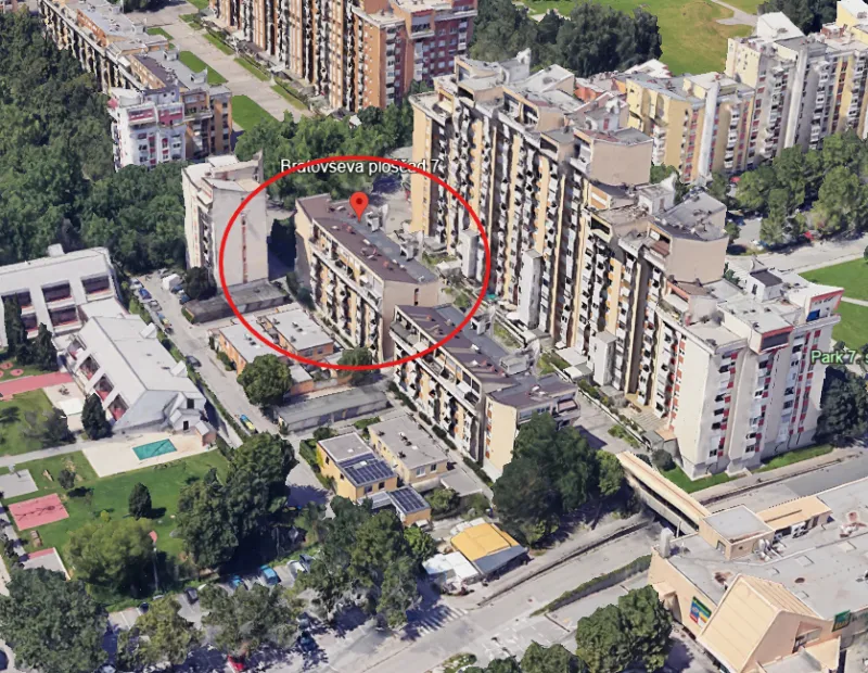 Stanovanje Gorazda Podbevška v Ljubljani. 