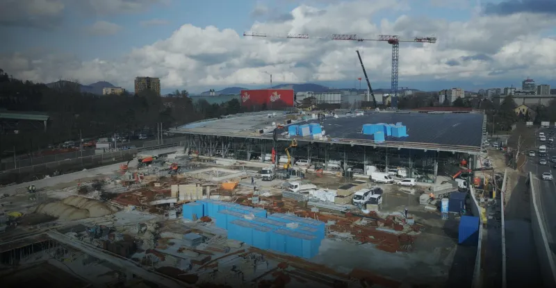Prenova kopališča Ilirija. FOTO: Makro 5 gradnje
