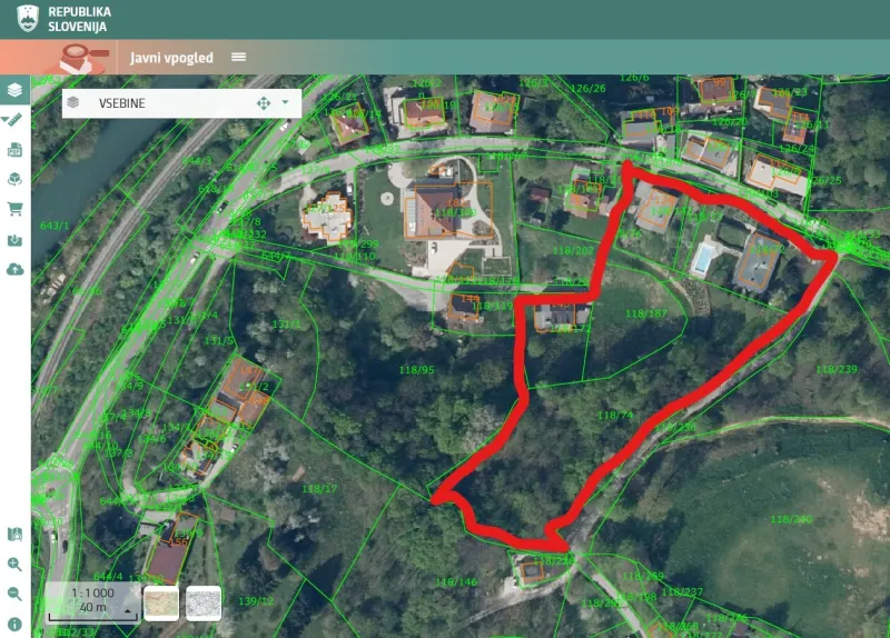 Zemljišča in nepremičnine, ki so v lasti Diane Dimnik in njenega podjetja DimnikCobau