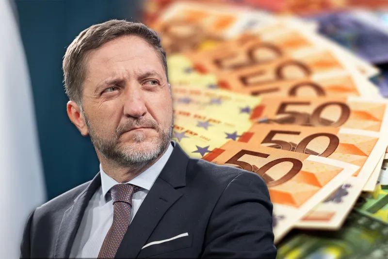 Finančni minister Klemen Boštjančič je pripravil sveženj davčnih sprememb, ki ne odpravljajo dejanske težave sistema normirancev. V SD pol leta od uveljavitve zakonodaje pripravljajo njene spremembe. Foto: STA in fotomontaža Info360.si