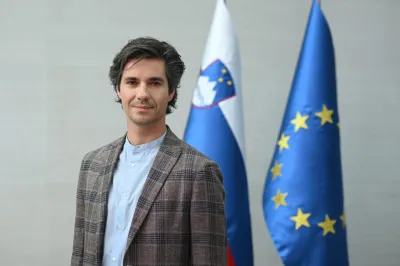 Ljubljana, DZ.minister Luka Mesec