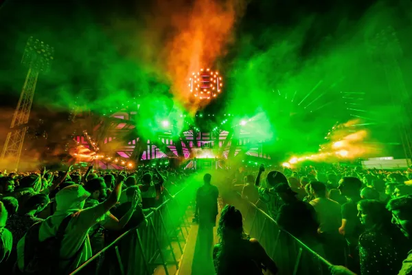 Ultra Europe je evropska različica festivala, ki se od leta 2013 redno odvija v Splitu, najpogosteje na stadionu Poljud. Foto: STA