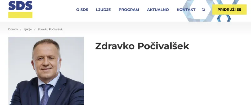 odbor SDS, Počivalšek