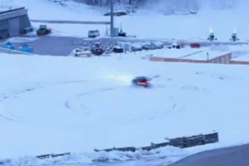 Posnetki razkrivajo, kaj se je dogajalo v nordijskem centru Planica. Foto: Nordijski center Planica/facebook