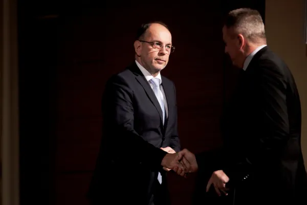 Ljubljana, GH Union.Letna konferenca Slovenskega drzavnega holdinga (SDH).Predsednik uprave SDH Gabrijel Skof.