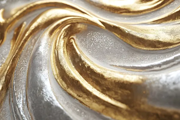 Rast cen zlata in srebra se nadaljuje. Obe plemeniti kovini dosegata na borzah nove rekordne vrednosti. Foto: Canva