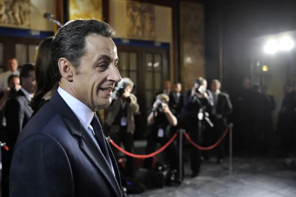 Sin nekdanjega francoskega predsednika se podaja v politiko. Foto: Tina Kosec/Bobo