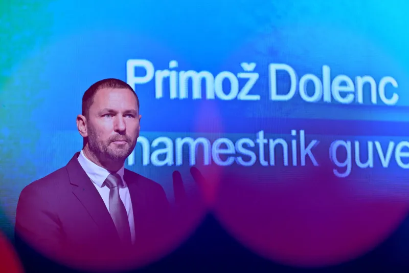 Slovenija, Ljubljana, 07.11.2025, 07. november 2025Banka Slovenije ob začetku projektov finančnega opismenjevanja v leto&scaron;njem &scaron;olskem letu. Namestnik guvernerja Primož Dolenc in minister za finance Klemen Bo&scaron;tjančič. Politika, finance, posel, otroci, Foto: Žiga Živulović jr./F.A.Bobo