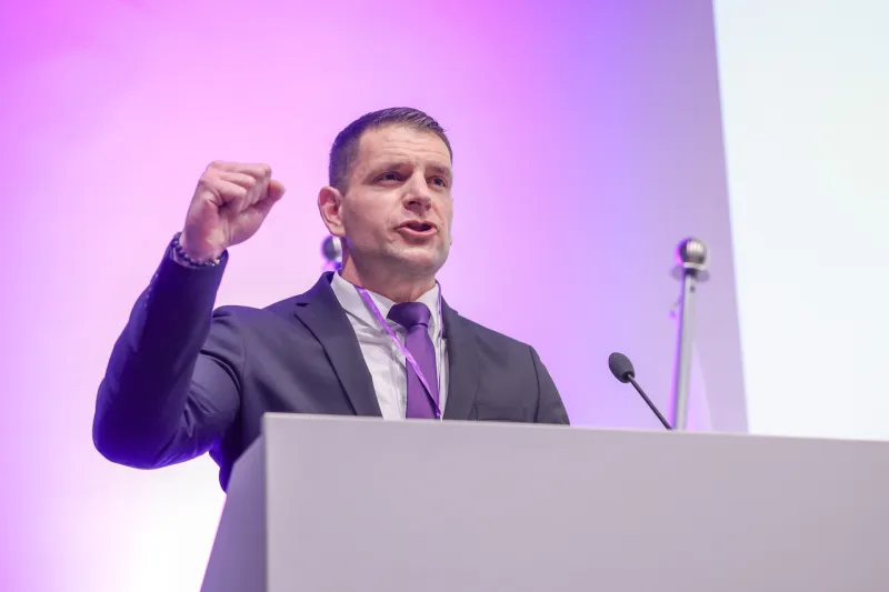 Slovenija,Ljubljana, 17.01.2026 17.januar 2026Dogodek stranke Resni.ca,politika, portret, Zoran Stevanović,Matjaz Gorjup, Sabina Senčar, Andrej Perc,Irena Jaklic Valenti, Neven PolajnerFoto:Borut Živulović/ F.A.Bobo