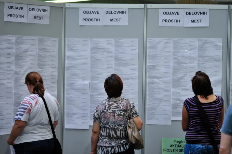 GZS ugotavlja, da industrija najbolj zmanj&scaron;uje zaposlenost, sektor država jo povečuje. Foto: Milos Vujinovic/Bobo