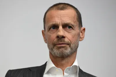 Slovenija, Ljubljana, 14.01.2026, 14 januar 2026Sporto talk s predsednikom Uefe Aleksandrom Čeferinom ter ministrom za gospodarstvo, turizem in &scaron;port Matjažem Hanom o prihodnosti in financiranju slovenskega &scaron;porta. Matjaž Han, Aleksander Čeferin, Tomaž Ambrožič, Dogodek, &scaron;port, gostje, osebnosti v &scaron;portuFoto: Žiga Živulović jr./F.A.Bobo