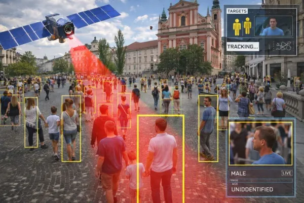 GURS je pogodbo z nem&scaron;kim podjetjem sklenil v imenu celotne javne uprave. Zakaj bo Gurs uporabljal dnevne satelitske posnetke, je znano. Zakaj pa jih potrebujejo tudi drugi deli javne uprave, pa ne.Foto: Fotografija je bila ustvarjena s pomočjo umetne inteligence.