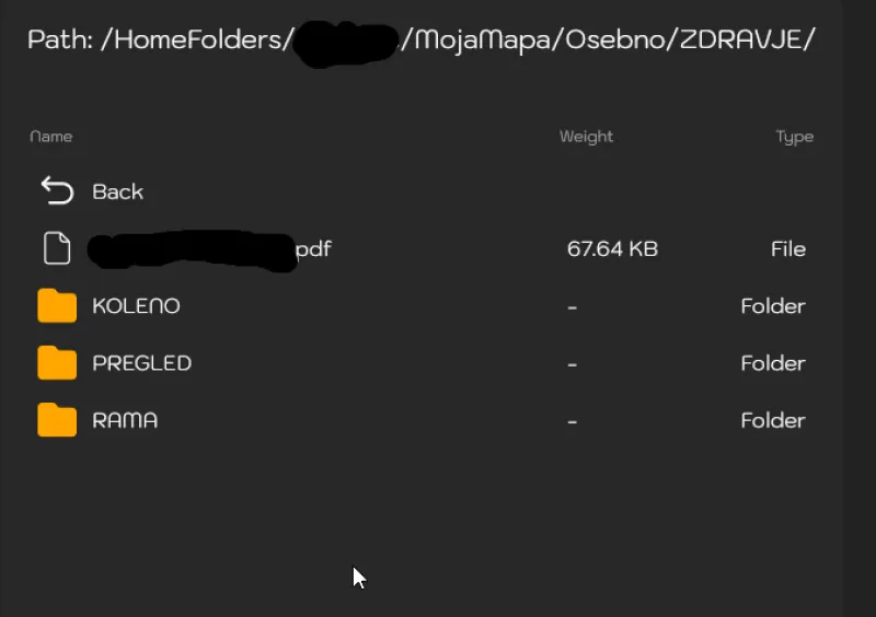 Hekerji so na temnem spletu objavili tudi seznam dela podatkov, ki so jih ukradli Geoplinu.Foto: zajem zaslona