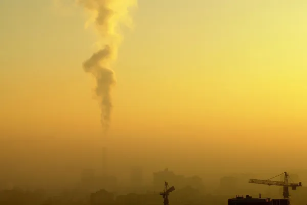 Dim iz ljubljanske toplarne. Foto: STA