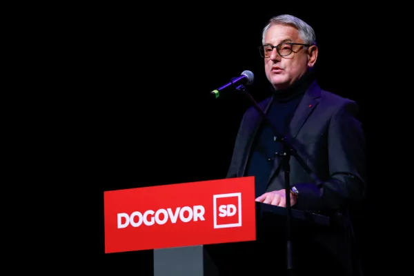 Slovenija,Ljubljana, 04.02.2026 04.februar 2026Volilna konvencija stranke SD, na kateri bodo potrdili kandidatke in kandidate za državnozborske volitve, ki bodo 22. 3,politikaFoto:Borut Živulović/F.a.Bobo