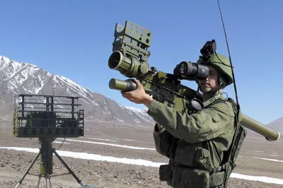 Ruska protizračna raketa kraj&scaron;ega dosega Verba.Foto: en.missilery.info