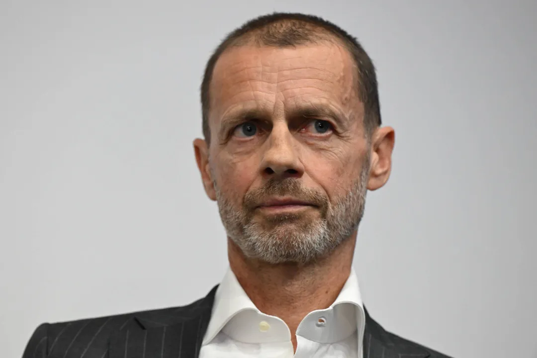 Slovenija, Ljubljana, 14.01.2026, 14 januar 2026Sporto talk s predsednikom Uefe Aleksandrom Čeferinom ter ministrom za gospodarstvo, turizem in &scaron;port Matjažem Hanom o prihodnosti in financiranju slovenskega &scaron;porta. Matjaž Han, Aleksander Čeferin, Tomaž Ambrožič, Dogodek, &scaron;port, gostje, osebnosti v &scaron;portuFoto: Žiga Živulović jr./F.A.Bobo