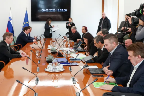 Robert Golob na seji preiskovalne komisije DZ o ugotavljanju zlorab in nezakonitosti pri gradnji povezovalnega kanala C0 politika Foto:Marko Vavpotič/F.A.Bobo