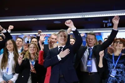 Volilna konvencija Gibanja Svoboda s predstavitvijo programa in kandidatne liste za državnozborske volitve. Foto:Borut Živulović/F.A.Bobo