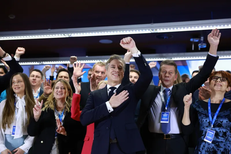 Volilna konvencija Gibanja Svoboda s predstavitvijo programa in kandidatne liste za državnozborske volitve. Foto:Borut Živulović/F.A.Bobo