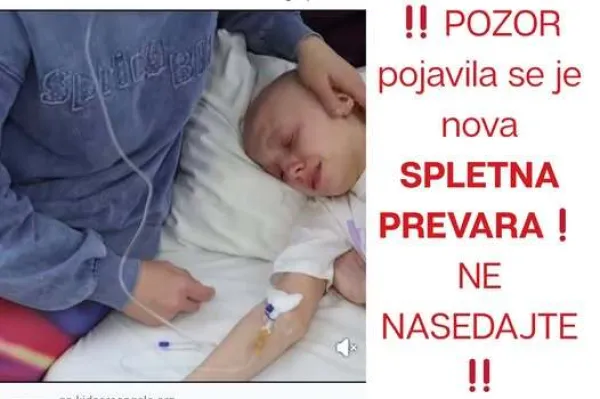 V dru&scaron;tvu Viljem Julijan opozarjajo, da gre za spletno prevaro. Foto: Facebook