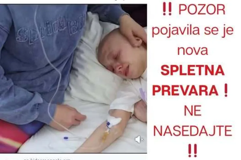 V dru&scaron;tvu Viljem Julijan opozarjajo, da gre za spletno prevaro. Foto: Facebook