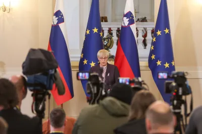 Slovenija, Ljubljana 30.03.2026, 30. marec 2026. Predsednica republike Nata&scaron;a Pirc Musar je na neformalne pogovore sprejela predsednico in predsednike strank, ki so se po neuradnih izidih nedeljskih parlamentarnih volitev uvrstile v DZ, politika,Foto: Marko Vavpotič/F.a.Bobo