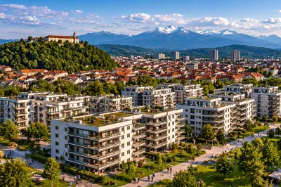 Na ravni države je srednja cena rabljenega stanovanja prvič presegla 3.000 evrov na kvadratni meter. V Ljubljana, kjer so cene tradicionalno najvi&scaron;je, pa je ta meja že presegla 5.000 evrov na kvadratni meter. Foto: Umetna inteligenca