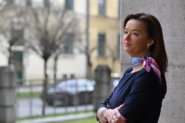 Slovenija, Ljubljana 16.02.2026, 16. februar 2026Ministrica za zunanje in evropske zadeve Tanja Fajon na delovnem obisku gosti ministra za zunanje zadeve in vero Kostarike Arnoldo Andr&eacute; Tinoco. Politika, Slovenija in Srednja amerikaFoto:Žiga Živulović jr./F.A.Bobo