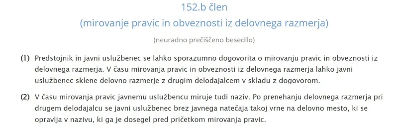zakon, javni uslužbenci