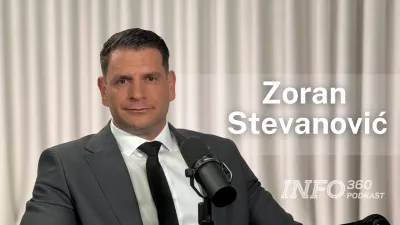 Zoran Stevanović je bil tokratni gost v Podkastu Info360. Foto: Uredni&scaron;tvo