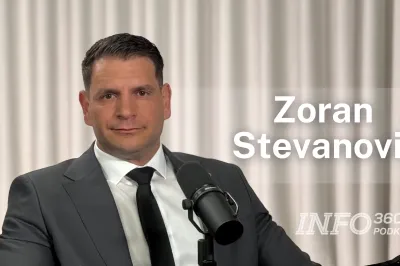Zoran Stevanović je bil tokratni gost v Podkastu Info360. Foto: Uredni&scaron;tvo