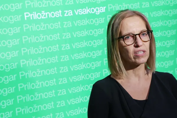 Ministrica za zdravje Valentina Prevolnik Rupel bo ministrstvo zapustila, ne da bi poskrbela za imenovanje direktorja Javne agencije za kakovost, čeprav bi to nalogo lahko že davno opravila. Foto: Marko Vavpotič/F.A.Bobo