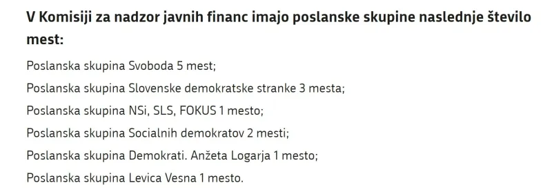 knjf, sestava